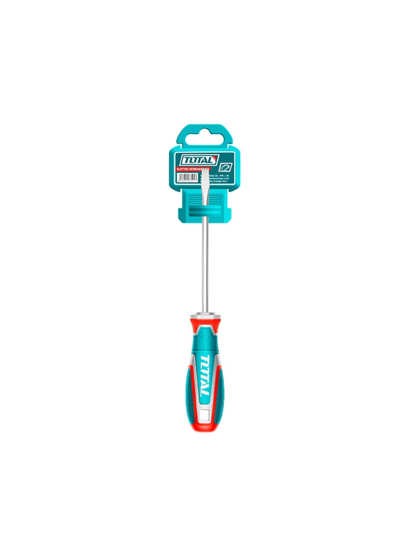 TOTAL Slotted Screwdriver with Magnetic Tip SL6.5x150mm - Image 2